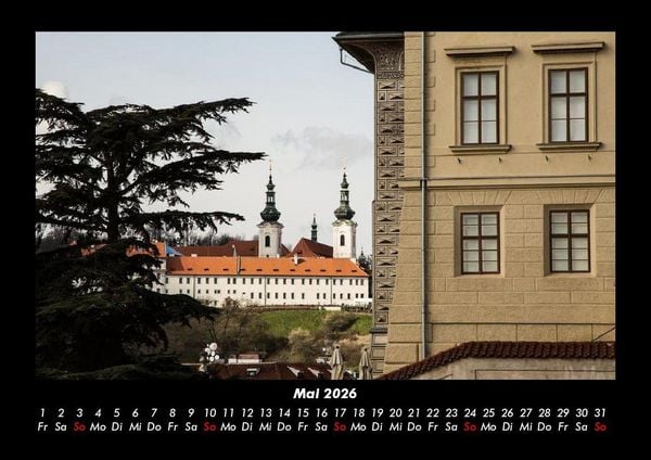 Produktbild: Prag 2026 Fotokalender DIN A3