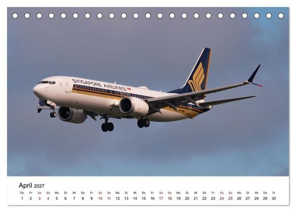 Produktbild: Boeing 737 - Die Baby Boeing (Tischkalender 2027 DIN A5 quer), CALVENDO Monatskalender