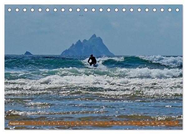 Produktbild: Skellig Coast - Irlands sch&ouml;nste K&uuml;ste (Tischkalender 2026 DIN A5 quer), CALVENDO Monatskalender