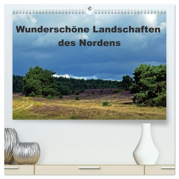 Produktbild: Wundersch&ouml;ne Landschaften des Nordens (hochwertiger Premium Wandkalender 2026 DIN A2 quer), Kunstdruck in Hochglanz