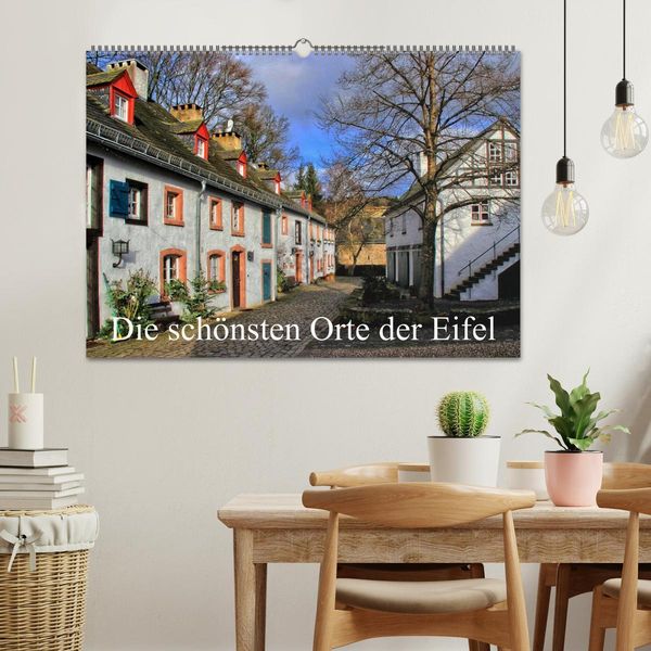 Produktbild: Die sch&ouml;nsten Orte der Eifel (Wandkalender 2026 DIN A2 quer), CALVENDO Monatskalender