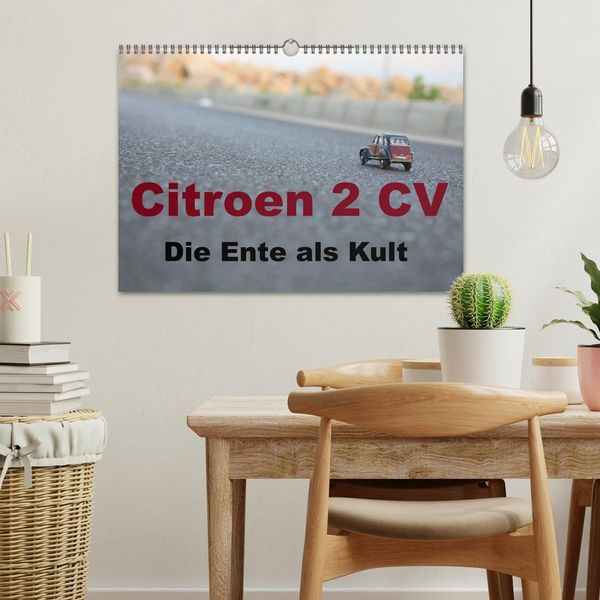 Produktbild: Citroen 2 CV Kult um die Ente (Wandkalender 2025 DIN A3 quer), CALVENDO Monatskalender