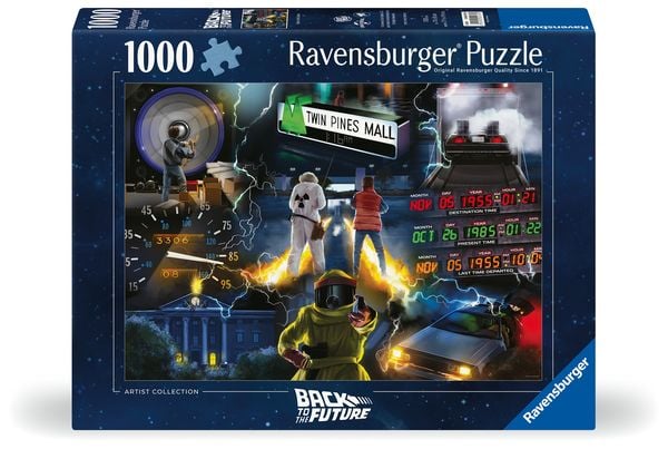 Produktbild: Erwachsenenpuzzle 1000 Teile - Zur&uuml;ck in die Zukunft