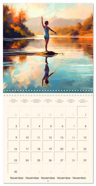 Produktbild: Never Forget Yoga (Wall Calendar 2026 12 &times; 12 Inch) CALVENDO 12 Month Wall Calendar