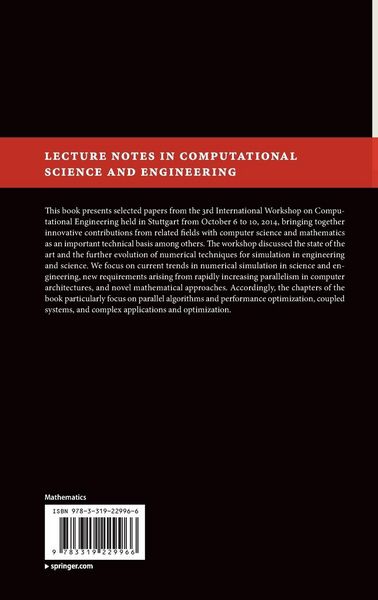 Produktbild: Recent Trends in Computational Engineering - CE2014