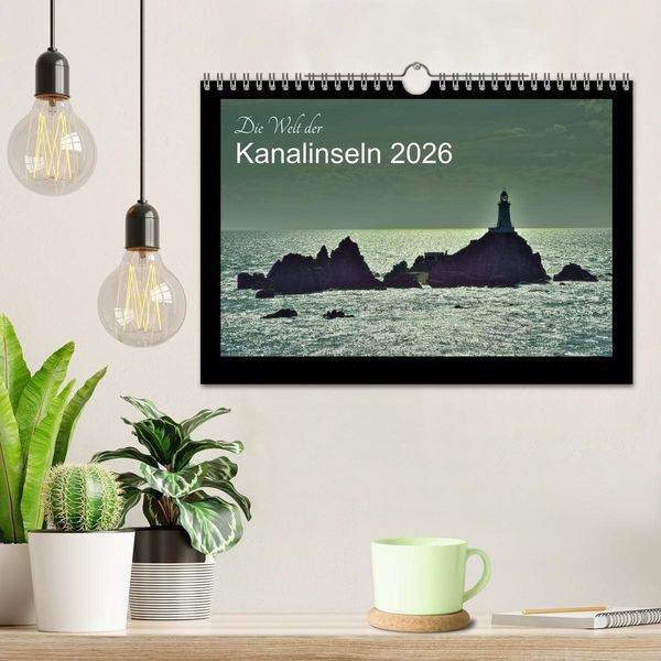 Produktbild: Die Welt der Kanalinseln 2026 (Wandkalender 2026 DIN A4 quer), CALVENDO Monatskalender