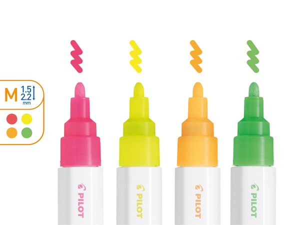 Produktbild: PILOT Kreativmarker PINTOR 4.5 (M) DIY-Set Kork Untersetzer