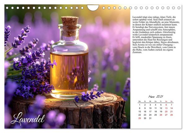 Produktbild: Heilsame Aroma&ouml;le (Wandkalender 2027 DIN A4 quer), CALVENDO Monatskalender