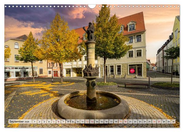 Produktbild: Delitzsch Impressionen (Wandkalender 2026 DIN A3 quer), CALVENDO Monatskalender