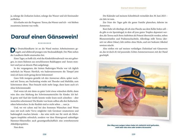 Herr Boning geht baden