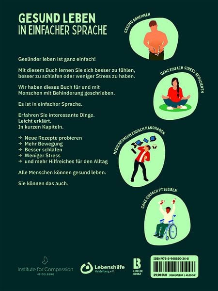 Produktbild: Gesund leben in einfacher Sprache