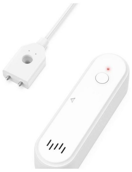 Produktbild: Hama Smarter Wassermelder, Zigbee, 80dB, mit Ton und Push-Benachrichtigung Wassermelder