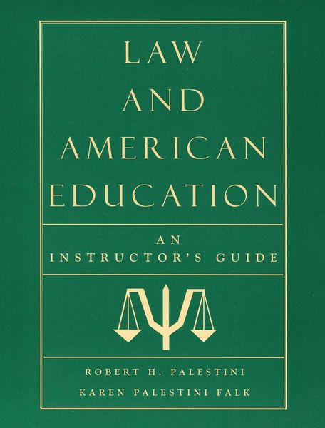 Produktbild: Law and American Education