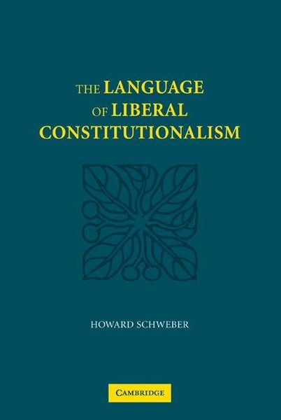 Produktbild: The Language of Liberal Constitutionalism