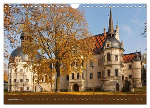 Produktbild: Sachsens Schl&ouml;sser und Burgen (Wandkalender 2027 DIN A4 quer), CALVENDO Monatskalender