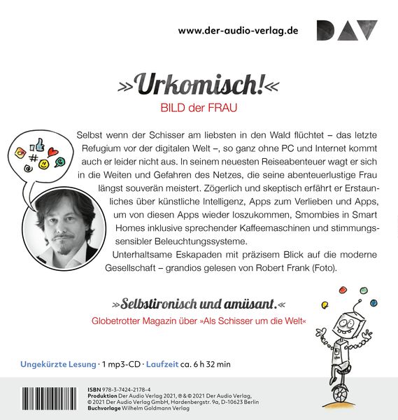 Produktbild: Als Schisser durchs Netz. Eine Berg- und Digitalfahrt der Gef&uuml;hle