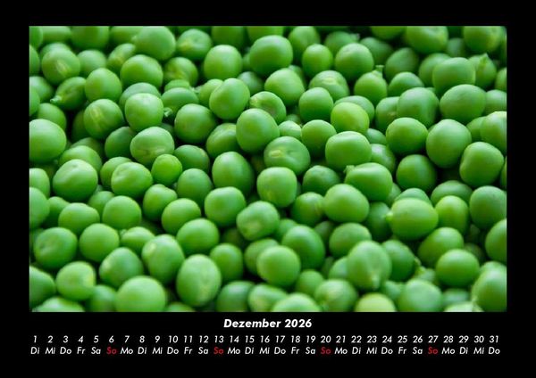 Produktbild: Gem&uuml;sekalender 2026 Fotokalender DIN A3