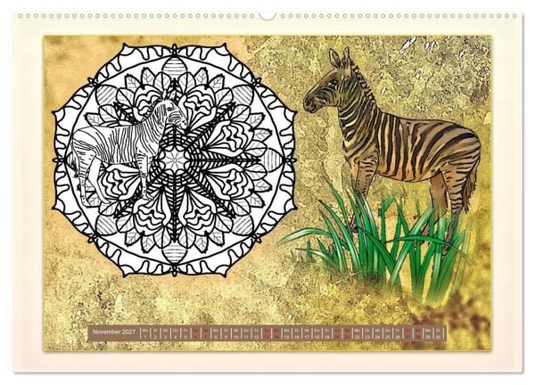 Produktbild: Mandalas 2027 - Beruhigende Momente (Wandkalender 2027 DIN A2 quer), CALVENDO Monatskalender
