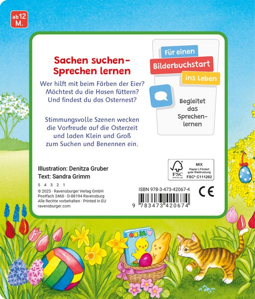 Sachen suchen - Mein erstes Sachen suchen: Ostern