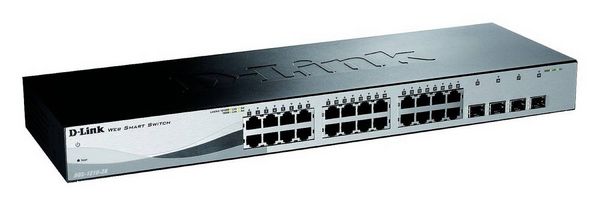 Produktbild: D-Link DGS-1210-28/E DGS-1210-28/E Netzwerk Switch 24 + 4 Port 56 GBit/s