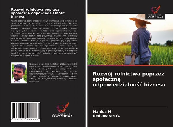 Produktbild: Rozw&oacute;j rolnictwa poprzez spo&iquest;eczn&iquest; odpowiedzialno&iquest;&iquest; biznesu