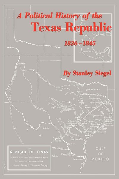 Produktbild: A Political History of the Texas Republic, 1836-1845