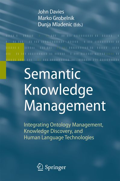 Produktbild: Semantic Knowledge Management