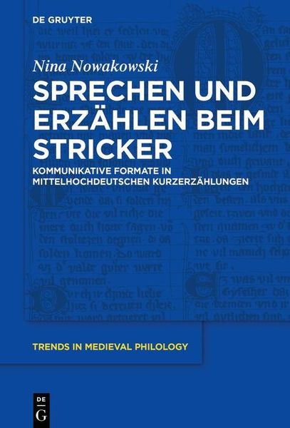 Produktbild: Sprechen und Erz&auml;hlen beim Stricker