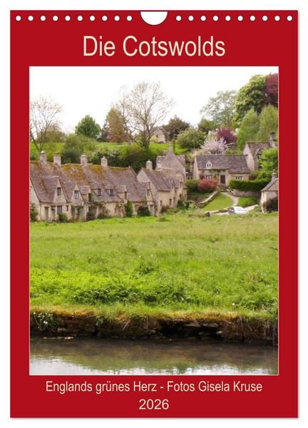 Produktbild: Die Cotswolds Englands gr&uuml;nes Herz (Wandkalender 2026 DIN A4 hoch), CALVENDO Monatskalender