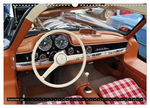 Produktbild: Mercedes SL Classics (Wandkalender 2026 DIN A3 quer), CALVENDO Monatskalender