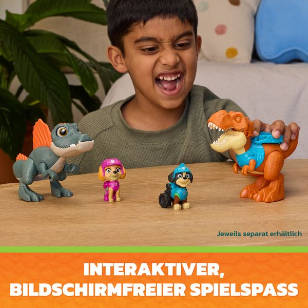 Produktbild: PAW Patrol: Der Dino Film, Roaring Pups, Skye & Spinosaurus Dino-Figur