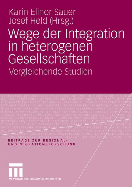 Produktbild: Wege der Integration in heterogenen Gesellschaften