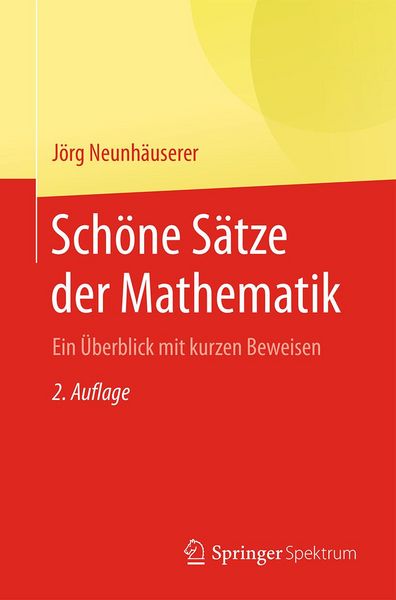 Produktbild: Sch&ouml;ne S&auml;tze der Mathematik