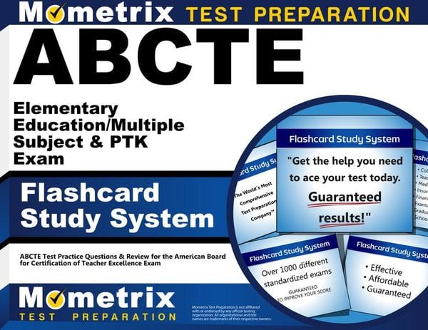 Produktbild: Abcte Elementary Education/Multiple Subject & Ptk Exam Flashcard Study System