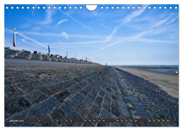 Produktbild: Norderney - von barfuss bis Cocktail (Wandkalender 2026 DIN A4 quer), CALVENDO Monatskalender