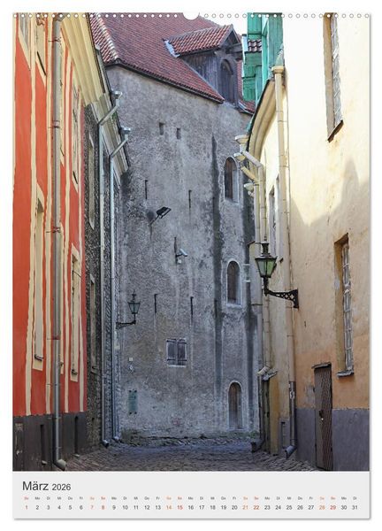 Produktbild: Baltische Augenblicke (Wandkalender 2026 DIN A2 hoch), CALVENDO Monatskalender