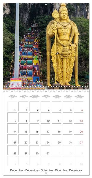 Produktbild: Kuala Lumpur simply adorable (Wall Calendar 2026 12 &times; 12 Inch) CALVENDO 12 Month Wall Calendar