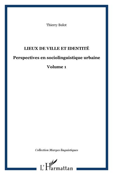 Produktbild: Lieux de ville et identit&eacute;