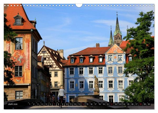 Produktbild: Bezauberndes Bamberg (Wandkalender 2026 DIN A3 quer), CALVENDO Monatskalender
