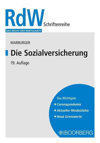 Produktbild: Die Sozialversicherung