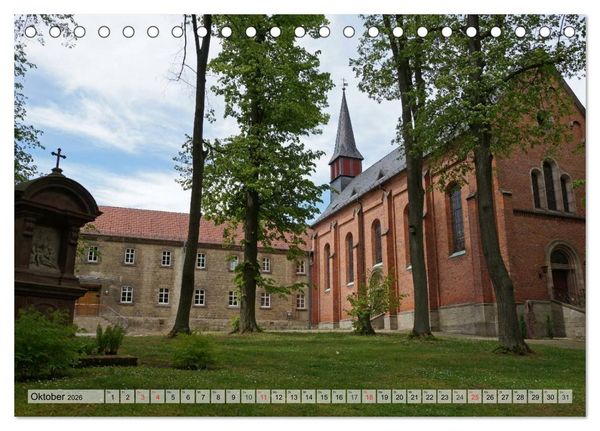 Produktbild: Das Eichsfeld - idyllisch, historisch, wundersch&ouml;n (Tischkalender 2026 DIN A5 quer), CALVENDO Monatskalender