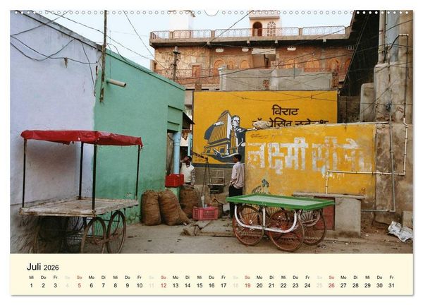 Produktbild: Alltagsleben in Indien (hochwertiger Premium Wandkalender 2026 DIN A2 quer), Kunstdruck in Hochglanz