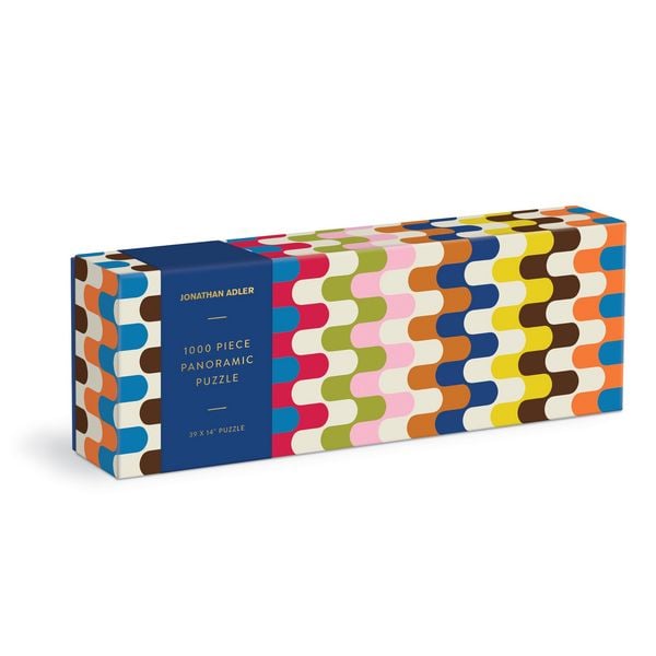 Produktbild: Jonathan Adler Bargello 1000 Piece Panoramic Puzzle