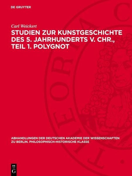 Produktbild: Studien zur Kunstgeschichte des 5. Jahrhunderts v. Chr., Teil 1. Polygnot