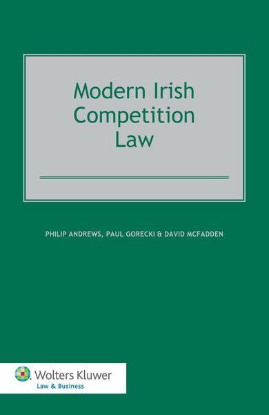 Produktbild: Modern Irish Competition Law
