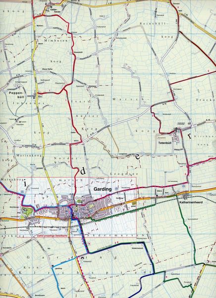 Produktbild: Eiderstedt Nordseehalbinsel - St. Peter Ording, T&ouml;nning, Garding