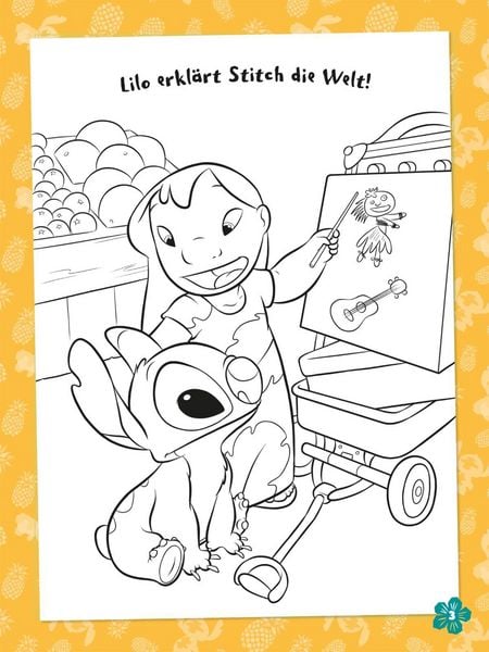 Produktbild: Disney Kreative Besch&auml;ftigung: Stitch: Mein lustiges Stickerbuch
