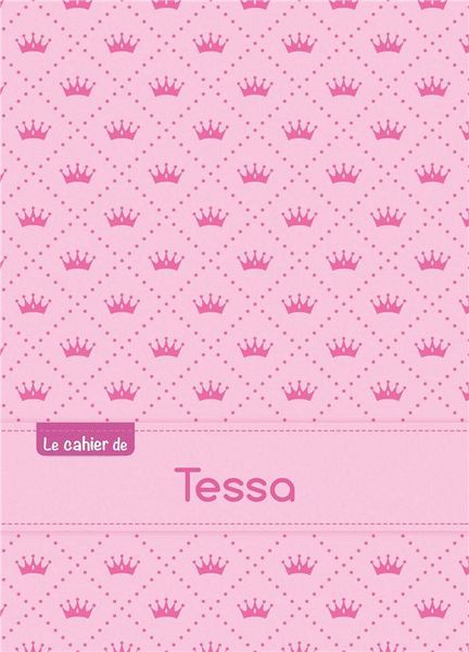 Produktbild: Cahier tessa seyes,96p,a5 princesse