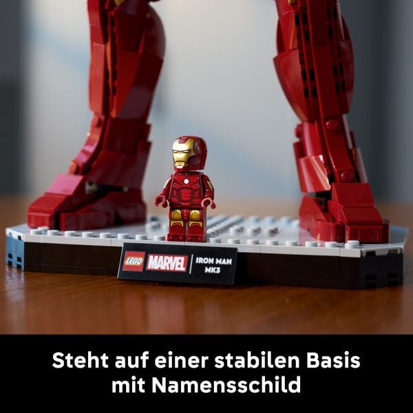 Produktbild: LEGO 76344 Marvel Iron Man Mark 3 Sammleredition, Spielset mit Figuren