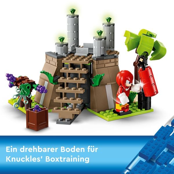 Produktbild: LEGO Sonic the Hedgehog Knuckles und der Schrein des Master Emerald 76998